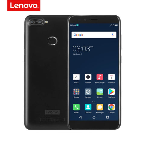 Original Lenovo k320t LTE 18:9 Mobile Phone Quad Core 2G RAM 16G ROM 5.7inch HD+ Android 7.0 OS 3000mAh Fingerprint