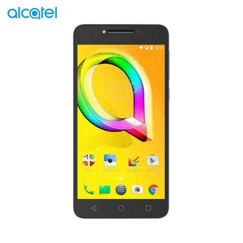 Alcatel A5 LED 2 GB RAM 16 GB ROM MediaTek octa core 5.2 inch 13.0 MP smartphone 1280x720 pixels Android 6.0 silver mobile phone